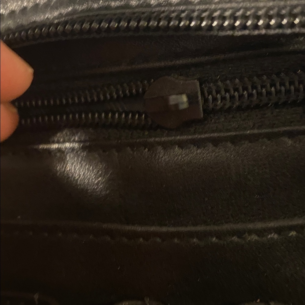🖤🖤Tumi 9602D3 Genuine Black Leather 15" Slim Briefcase Laptop Bag🖤🖤😎 - Picture 9 of 13